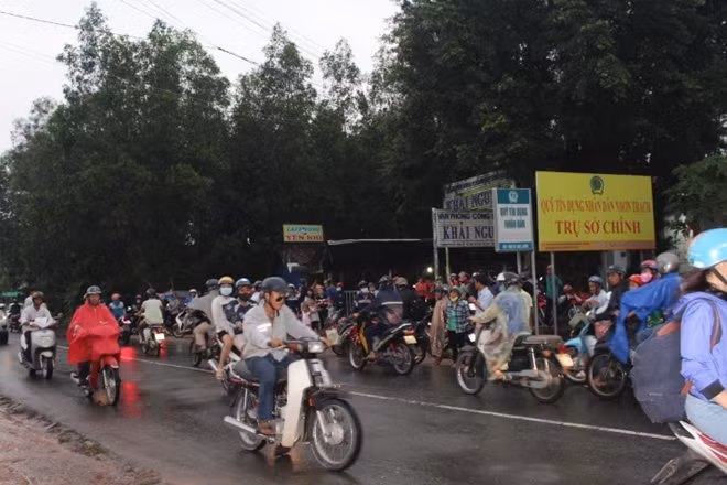Căn nhà thuê, nơi xảy ra sự việc.