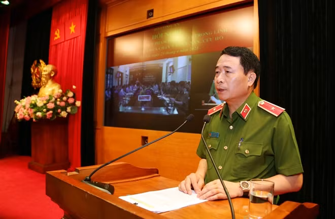 Thứ trưởng Lê Quốc Hùng phát biểu chỉ đạo hội nghị.