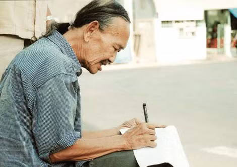 Nhà thơ Nguyễn Bắc Sơn.