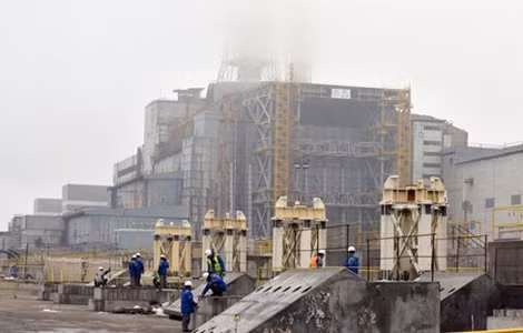 Nhà máy điện hạt nhân Chernobyl.