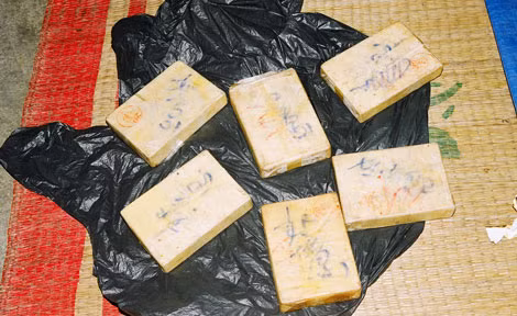 Heroin bị thu giữ. Ảnh: Hoa Oanh Vũ