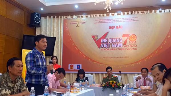 Ông Tạ Anh Quân, tác giả ý tưởng chương trình Vinh quang Việt Nam.