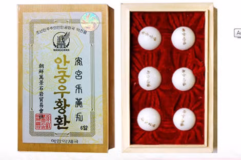 An cung ngưu hoàng hoàn chị Q. mua cho người thân.
