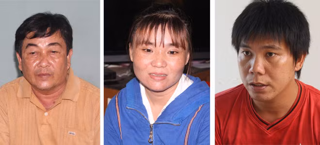Cao Văn Bé, Trần Thị Mái Em, Trần Thanh Toàn (Bẻo Bô). Cao Văn Bé, Trần Thị Mái Em, Trần Thanh Toàn (Bẻo Bô).