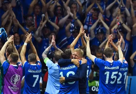 Iceland đã mang tới một câu chuyện đẹp cho Euro 2016. Iceland đã mang tới một câu chuyện đẹp cho Euro 2016.