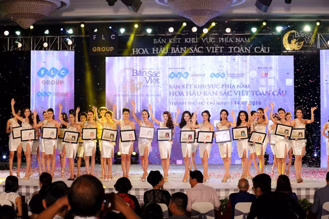 15 thí sinh khu vực phía Nam vào vòng Chung kết.