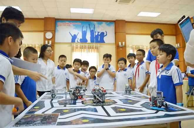 Học sinh Việt Nam xếp thứ hạng cao trong lĩnh vực Khoa học.