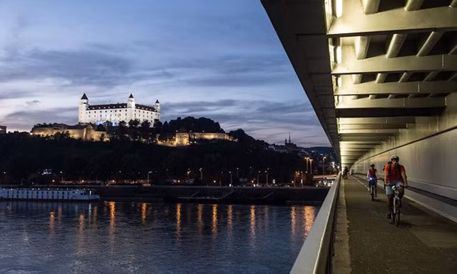 Hội nghị thượng đỉnh EU được tổ chức tại một lâu đài cổ ở Bratislava, Slovakia. Ảnh: EPA. Hội nghị thượng đỉnh EU được tổ chức tại một lâu đài cổ ở Bratislava, Slovakia. Ảnh: EPA.