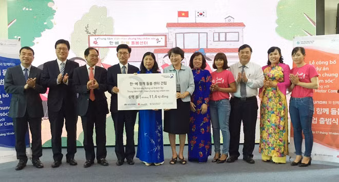 Công bố dự án hỗ trợ cho các chị em hồi hương, gặp khó sau hôn nhân với chồng Hàn.