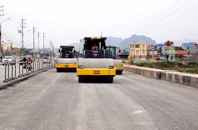 Dự án cải tạo, nâng cấp Quốc lộ 18, đoạn Hạ Long - Mông Dương. Ảnh: báo Quảng Ninh. Dự án cải tạo, nâng cấp Quốc lộ 18, đoạn Hạ Long - Mông Dương. Ảnh: báo Quảng Ninh.