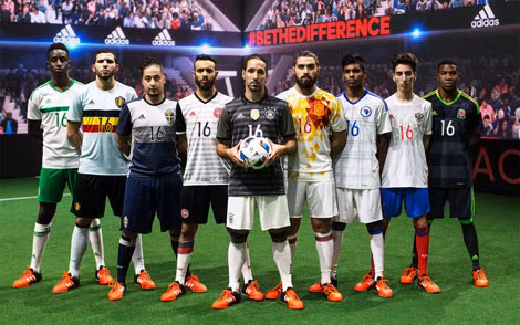 Adidas là nhà tài trợ lớn nhất tại Euro 2016.