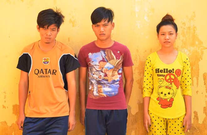 Các đối tượng trong vụ án.