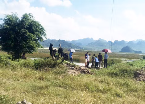Hiện trường vụ án.
