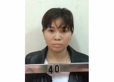 Chân dung đối tượng Phạm Thị Duyên.