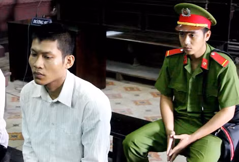Bị cáo Tài tại phiên xử.