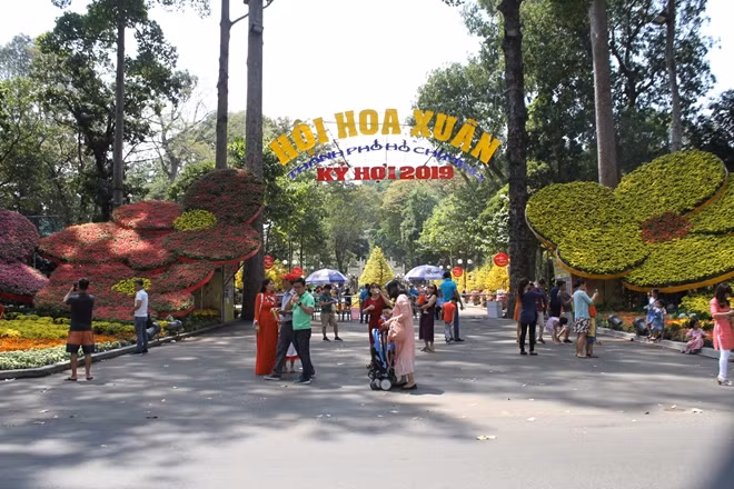 Hội hoa xuân năm nay cũng sẽ được tổ chức tại Công viên Tao Đàn
