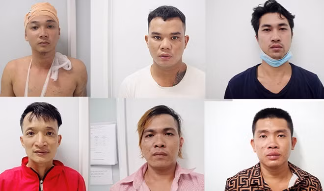 Các đối tượng Nguyễn Tú Anh, Phạm Phước Lắm, Phạm Cao Đặng, A Bên, Võ Thanh Sơn, Võ Quốc Hải.