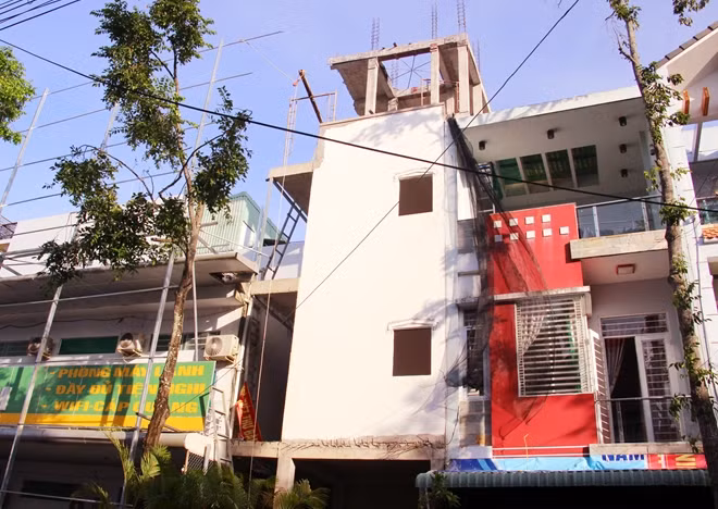 Công trình xây dựng sai thiết kế, dư tầng của ông Tâm Anh.