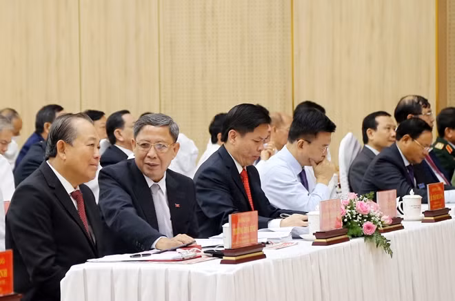 Phó Thủ tướng Thường trực Trương Hòa Bình dự Đại hội Đảng bộ tỉnh Kiên Giang khóa XI, nhiệm kỳ 2020-2025.