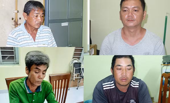 4 đối tượng bị khởi tố.