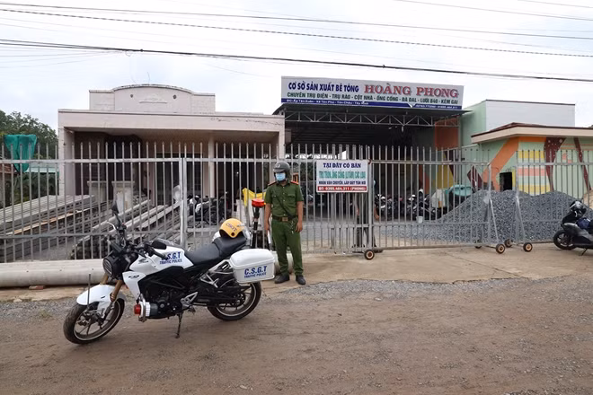 Hiện trường vụ án.