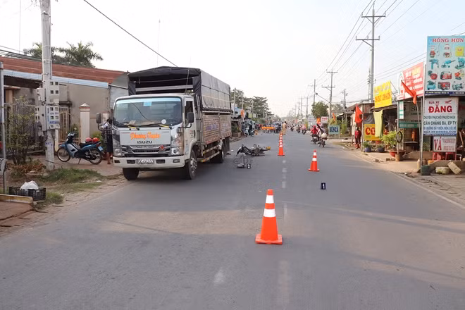 Hiện trường vụ tai nạn