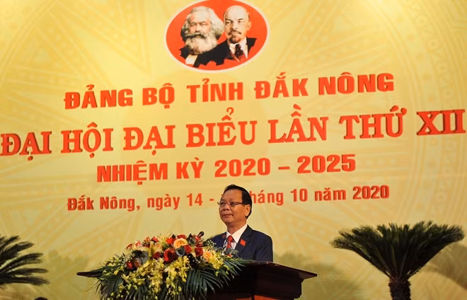 Đồng chí Ngô Thanh Danh được Đại hội tín nhiệm bầu giữ chức Bí thư Tỉnh uỷ Đắk Nông khoá XII, nhiệm kỳ 2020-2025
