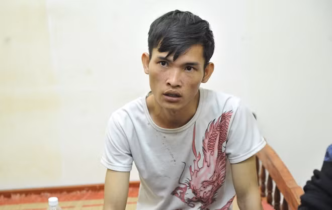 Đối tượng Thành tại Cơ quan Công an