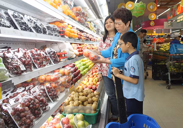 DN than trời vì mức chiết khấu vào siêu thị ngoại quá cao.