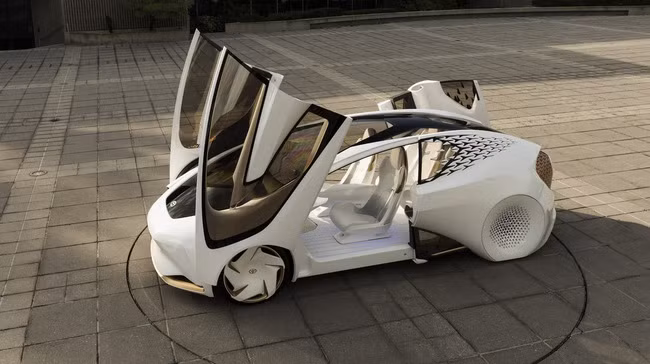 Hệ thống trí thông minh nhân tạo tích hợp trên Toyota Concept-i có tên Yui.