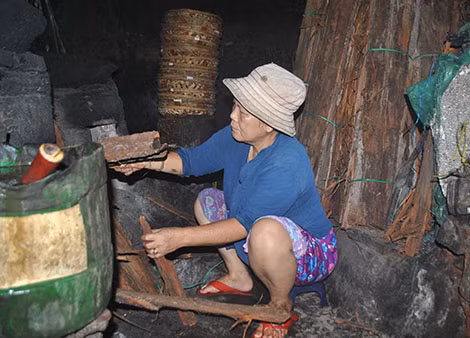 Vì mưu sinh để lo cho các em nên bà Mạnh không lấy chồng.