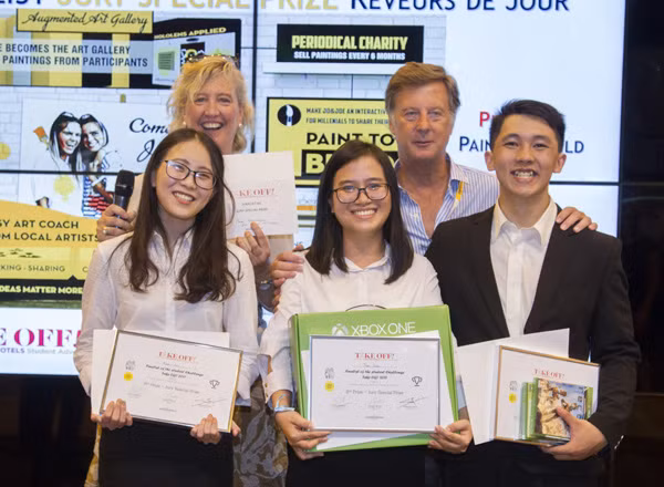 Nhóm sinh viên Đại học RMIT Việt Nam nhận giải Nhì và giải đặc biệt cuộc thi toàn cầu về ý tưởng kinh doanh trong lĩnh vực du lịch và khách sạn “Accor Takeoff! 2017”.