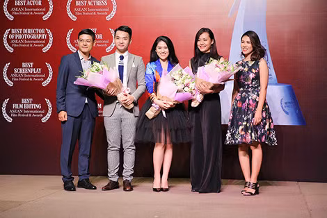 Các đại diện điện ảnh Việt.