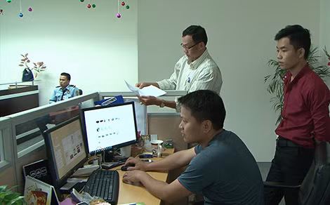 CQĐT tiến hành khám xét đại bản doanh của Nguyễn Thị Khéo.