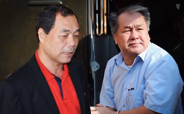 Ông Trầm Bê và ông Phạm Công Danh. Ông Trầm Bê và ông Phạm Công Danh.