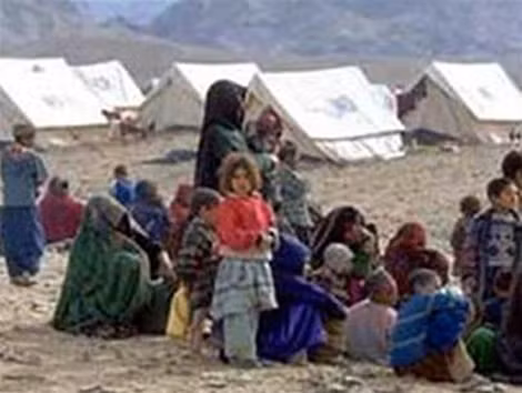 Một khu trại của người tị nạn Afghanistan tại Pakistan.