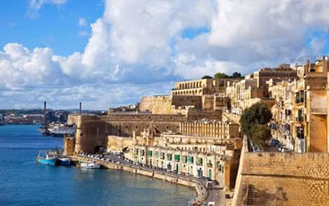 Một góc quốc đảo Malta.