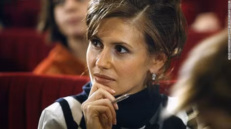 Asma al-Assad - Phu nhân Tổng thống Syria al-Assad. Ảnh:BBC.