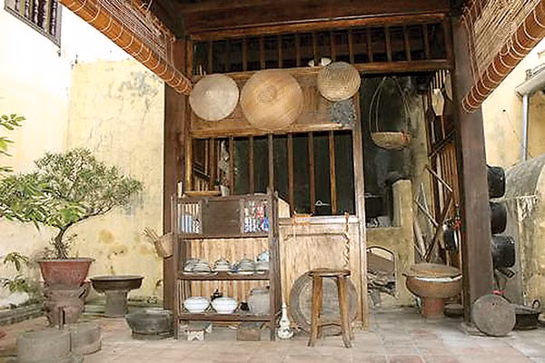 Kiến trúc nhà 87 Mã Mây, đặc trưng của Hà Nội cổ. Ảnh: Trang thông tin cổng TL - KTQHXD QG.
