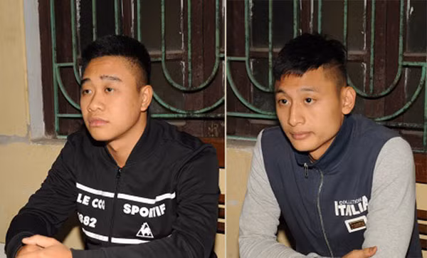Lê Văn Hòa và Đinh Công Hảo.