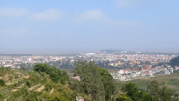 Góc Đồ Sơn nhìn từ trên cao.