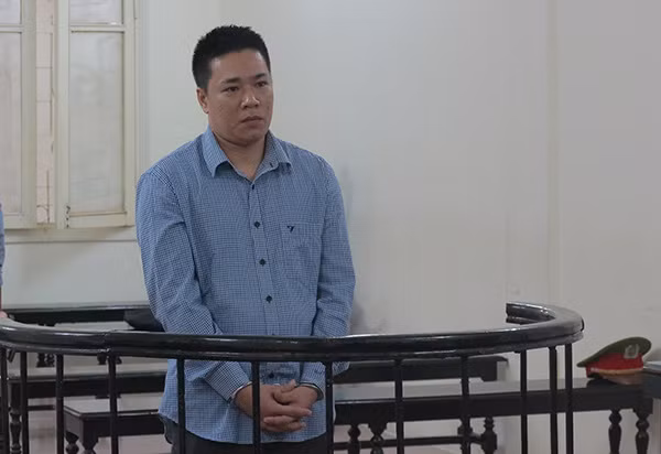 Bị cáo Tuấn tại phiên xử.