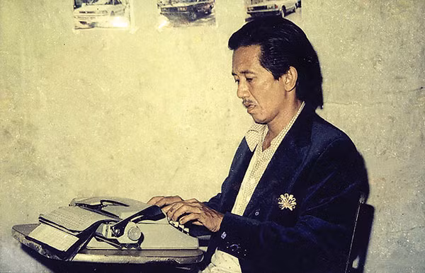 Mạc Can thời làm ký giả tự do trước 1975.