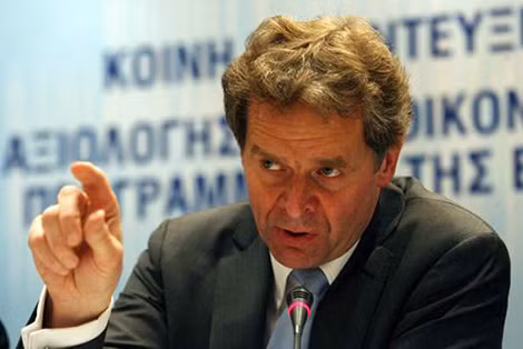 Giám đốc khu vực châu Âu của Quỹ Tiền tệ quốc tế (IMF) Paul Thomsen. Nguồn: greekreporter.