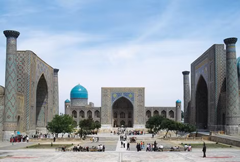 Quảng trường Registan. Quảng trường Registan.