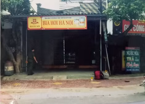 Hiện trường vụ án.