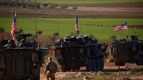 Quân đội Mỹ tại Syria hôm 6-3.