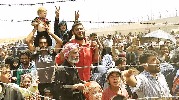 Người tị nạn Syria ở Thổ Nhĩ Kỳ. Ảnh: Sustainability.