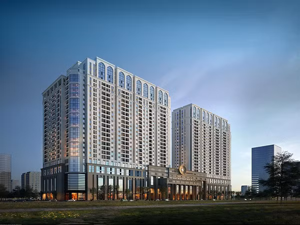 Roman Plaza với phong cách tân cổ điển châu Âu nâng tầm diện mạo đô thị lên tầm cao mới.