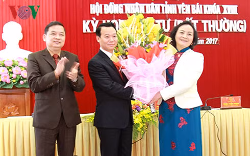 Bà Phạm Thị Thanh Trà và ông Đỗ Đức Duy được bầu giữ chức Chủ tịch HĐND tỉnh và Chủ tịch UBND tỉnh Yên Bái nhiệm kỳ 2016-2021. Bà Phạm Thị Thanh Trà và ông Đỗ Đức Duy được bầu giữ chức Chủ tịch HĐND tỉnh và Chủ tịch UBND tỉnh Yên Bái nhiệm kỳ 2016-2021.